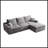 110 L-Shaped Sectional Sofa-1274891376