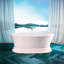 Balneo 72'' L Freestanding Soaking Bathtub-575754038