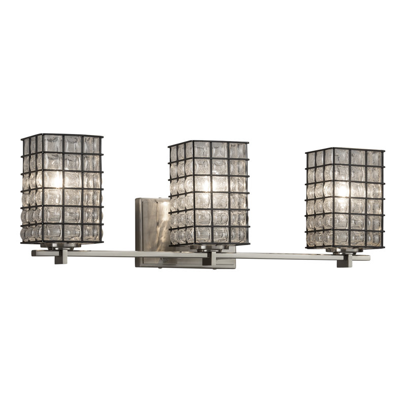 Demaio 3 - Light Dimmable Vanity Light, Brushed Nickel