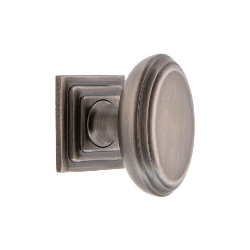Anneau Cabinet Knob, Antique Pewter