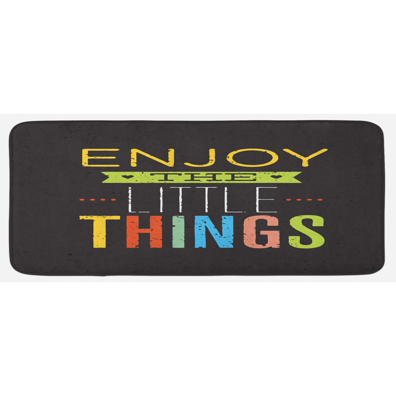 Tapis de cuisine Enjoy the Little Things