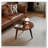 solid wood Top Coffee Table with 2 Drawer