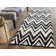 Stephen Chevron Wool Hand Woven Area Rug