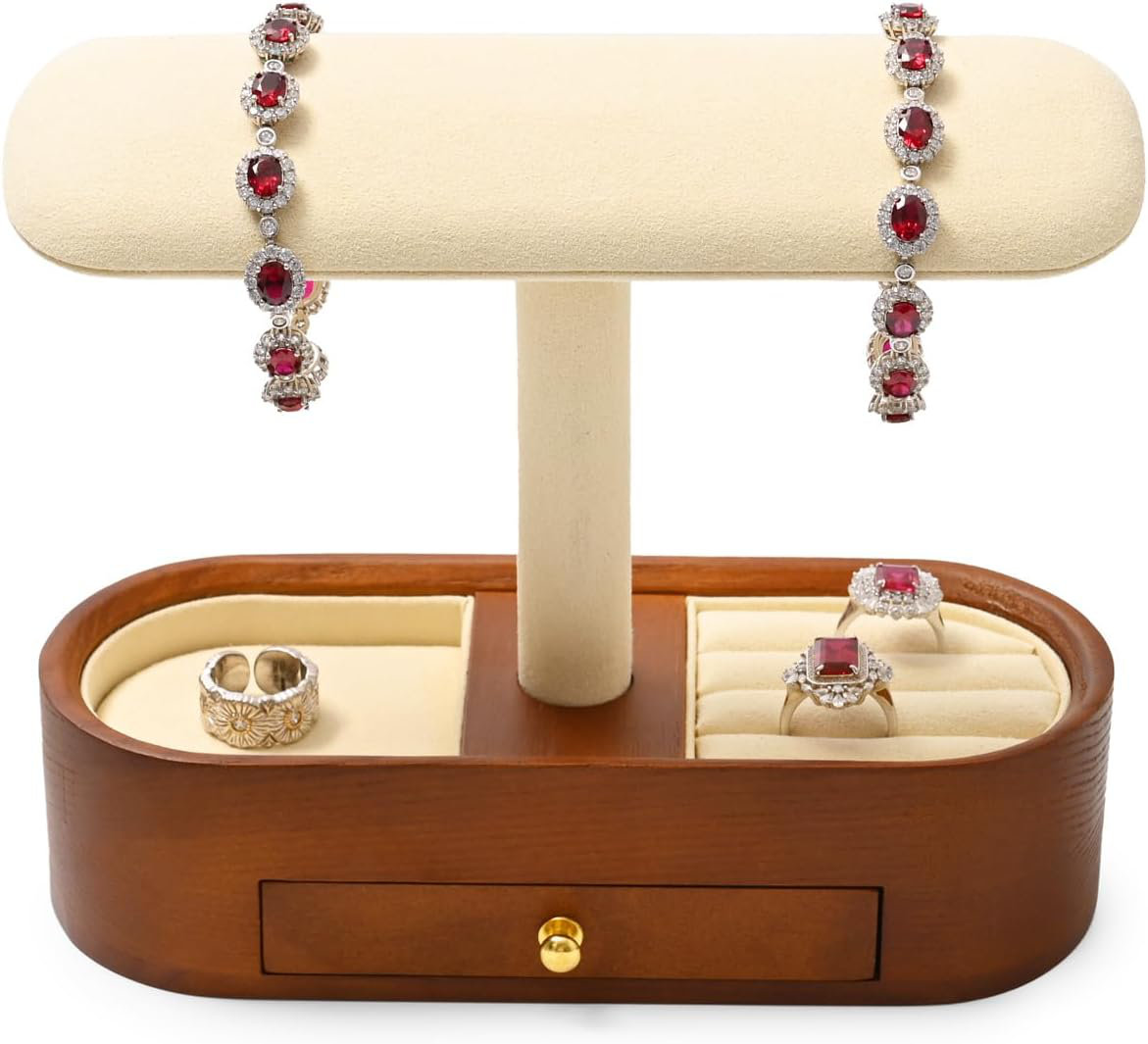 Latitude Run® Wood Watch Stand with Drawer | Wayfair