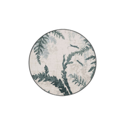 Machine Washable Gray Area Rug