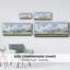 Sapphire Mountains III - reproduction de cadre flottant sur toile-894992724-894992714