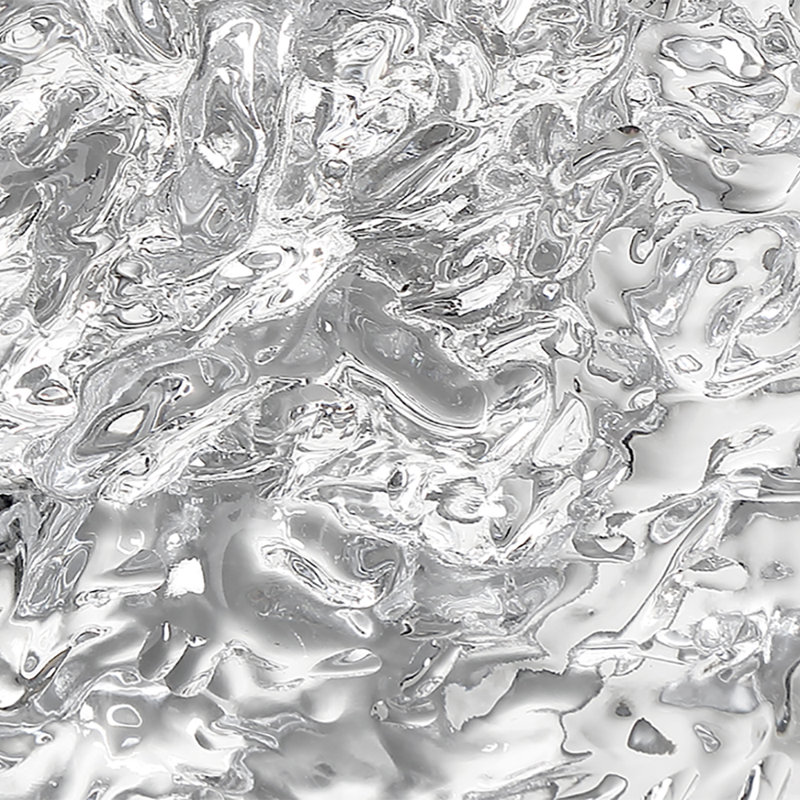 Éclairage de salle de bain à intensité variable à 3 lumières Gallaudet, Chrome, Verre n ° 4