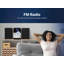 Microsystème de radio FM Bluetooth CD et MP3 Emerson ES-4000, noir