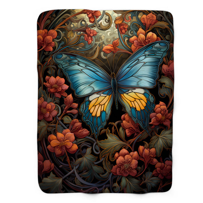 Couverture sophistiquée Sherpa 1 pièce, Lit simple