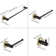 5 - Piece Bathroom Hardware Set