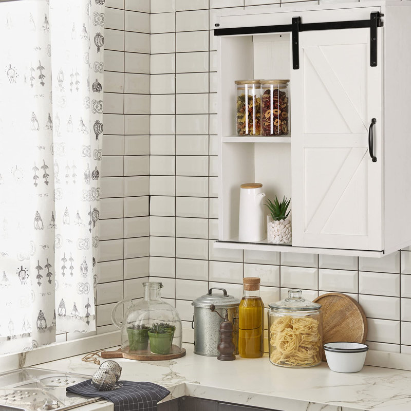 Armoire de salle de bain murale Breene, Blanc