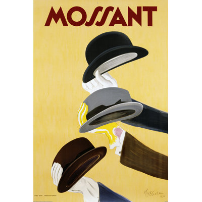 «Art for less», publicité rétro sur toile tendue «Mossant»