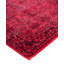 Overdyed Hand-Knotted Wool Modern-Contemporary Pink Area Rug 3' 1" x 5' 1"