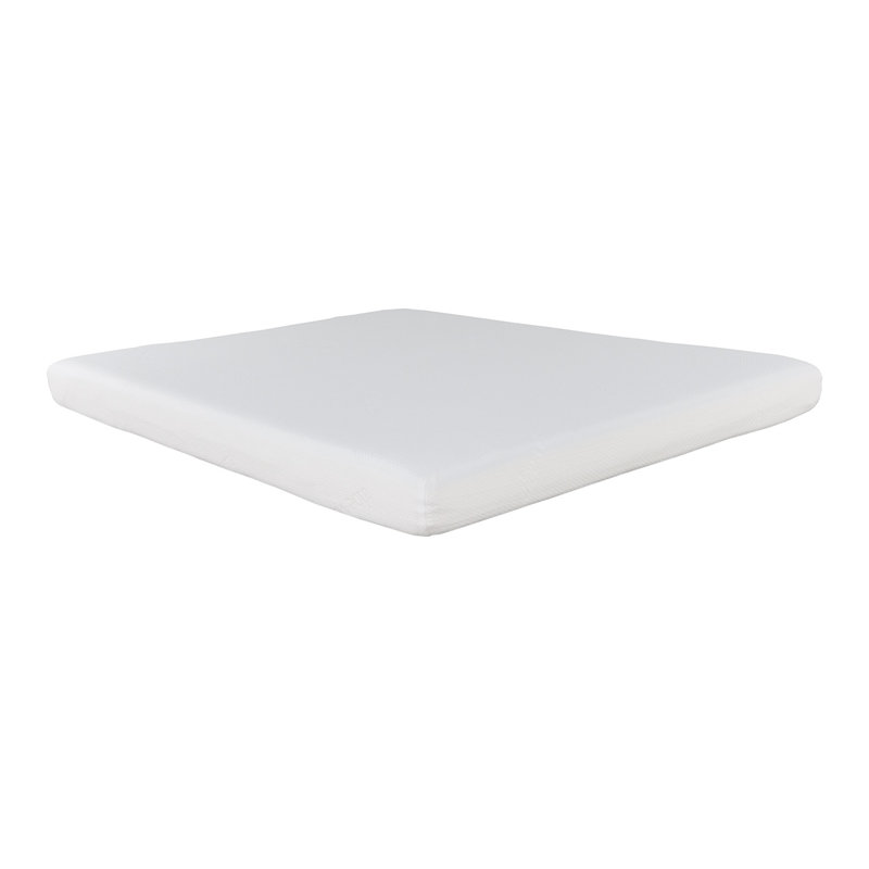Matelas en mousse viscoélastique imprégnée de gel pleine grandeur de 6 pouces avec housse en jacquard double doux