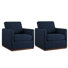 Bobbi Upholstered Swivel Armchair