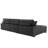 Milbrey 3-Piece Corduroy Modular Sectional with Loose Back-640565350-640565354