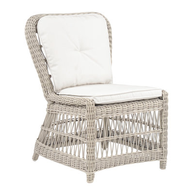 Southampton Patio Dining Side Chair with Cushion (Set of 2)