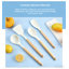 Ensemble d'ustensiles de cuisine en silicone 12 pièces: antiadhésif, résistant à la chaleur, lavable au lave-vaisselle et sans BPA-128533314