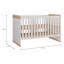 Rosswell Cot Bed / Toddler (70 x 140cm) Bed Frame