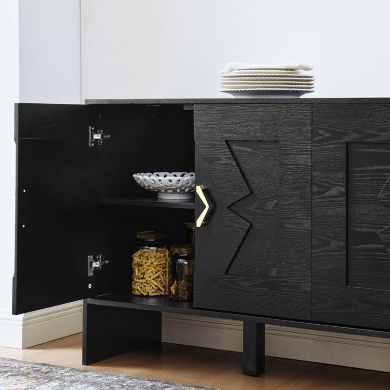 Buffet 60 "Mid Century, Noir
