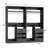 6-Drawer Shoe Cabinet With 72" Wide Closet & Dual Hanging Rods-1326358678