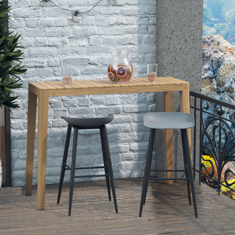Counter Stool with Metal Frame