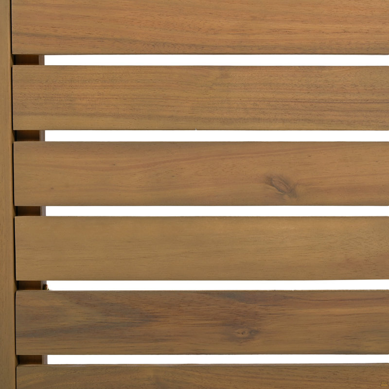 C-Shape End Table  Brown