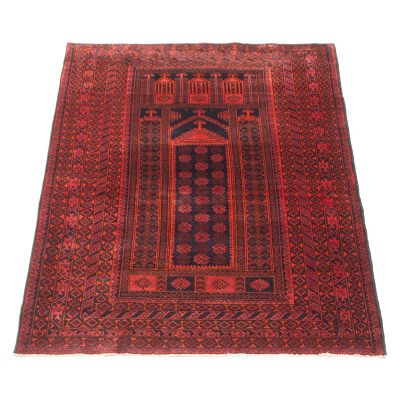 Teimani Navy Rug 3'3" x 5'4"