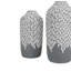 Ensemble de vases gris Cole and Gray-1533872024