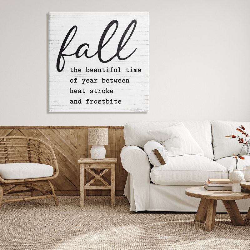 Drôle d'automne, phrase d'automne, motif de grain rustique noir, estampe numérique texturée par lettrage et doublure