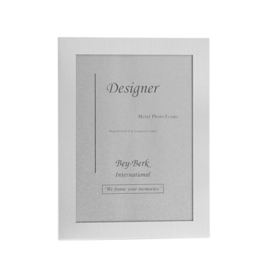 Ashbaugh Silver Metal Matte Picture Frame