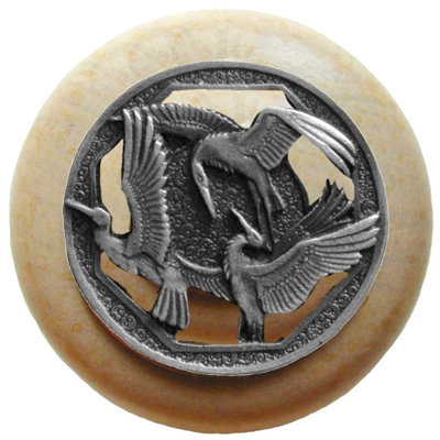 Arts and Crafts 1.5" Diameter Mushroom Knob