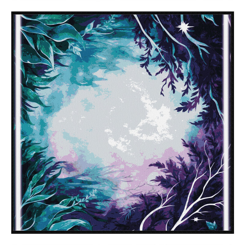 Dewdrop Haven Rug, Square 8'