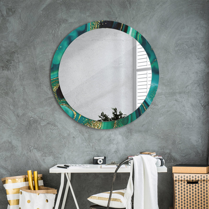 Huldar Glass Flat Wall Mirror