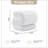 017s-S-shape Velvet Fabric Ottoman Makeup Stool Footstool-15678322