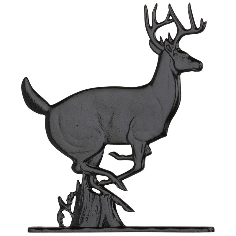 Large Bell w/ Buck, Black