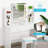 Decorian Makeup Vanity Table Set With 3-colour Dimmable Lighted Mirror-87866010