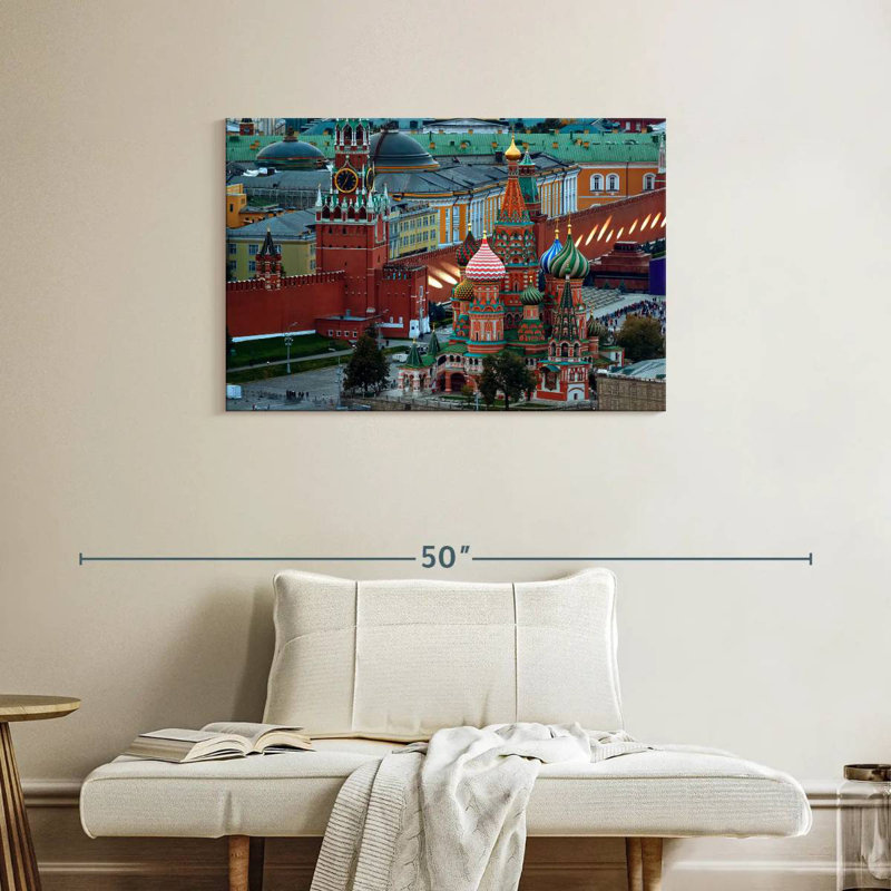Kremlin, Moscou, H 24 po x l 36 po