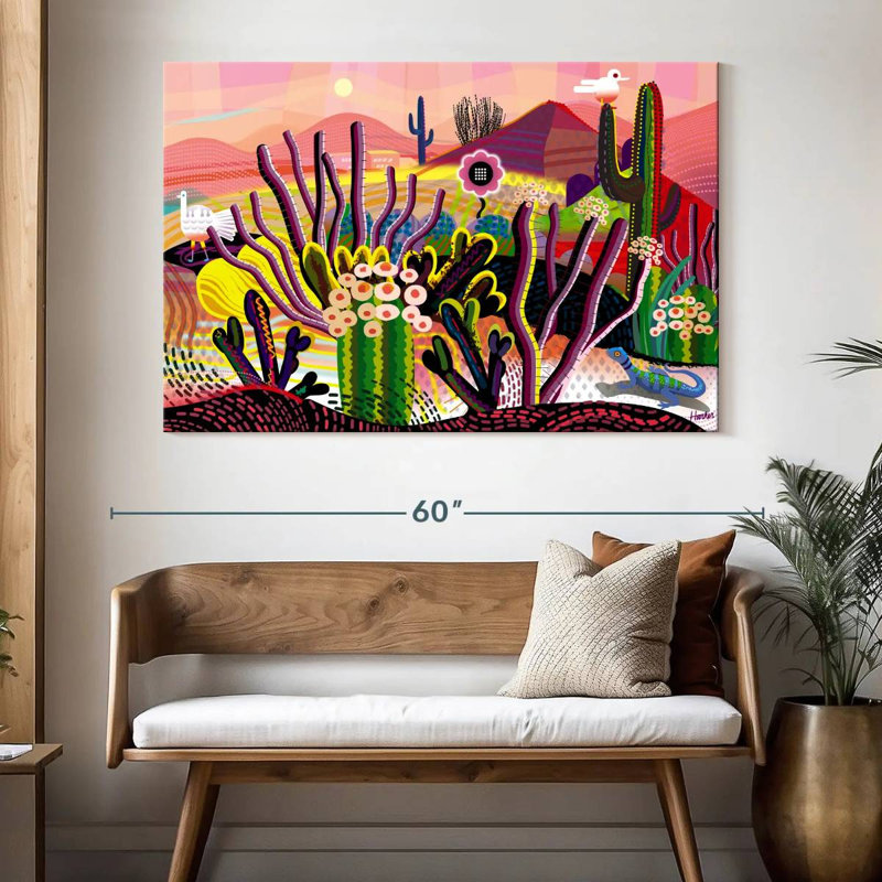 Harnek Desert Trip, 34" H x 51" W