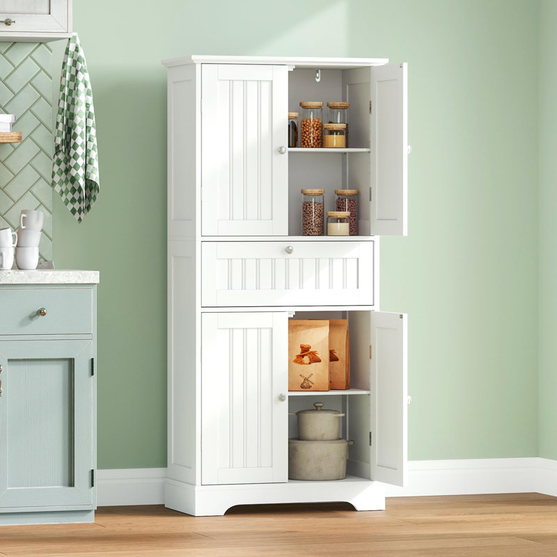 Armoire de salle de bain 51 po, Blanc