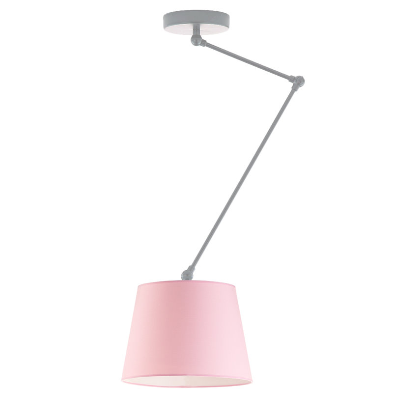 Paun 1 - Light Novelty Chandelier, Pink, Silver