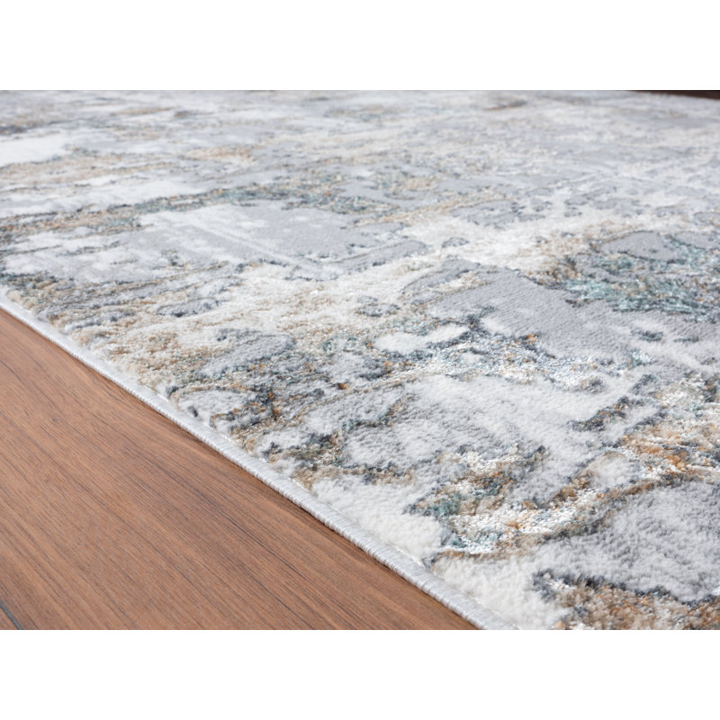 Shonnell Abstract Indoor Rug, Rectangle 7'10" x 10'6"