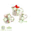 Nicola Spring 0.8ml Patchwork Teapot