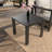Dulcie 22.5" Square Metal Outdoor Side Table