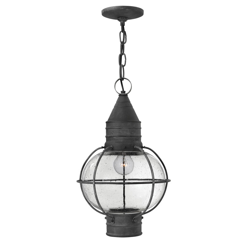 Jolie 1-Light Outdoor Hanging Lantern, 100W Medium