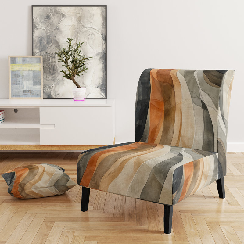 Fauteuil de chambre Abstract, Slipper Armless