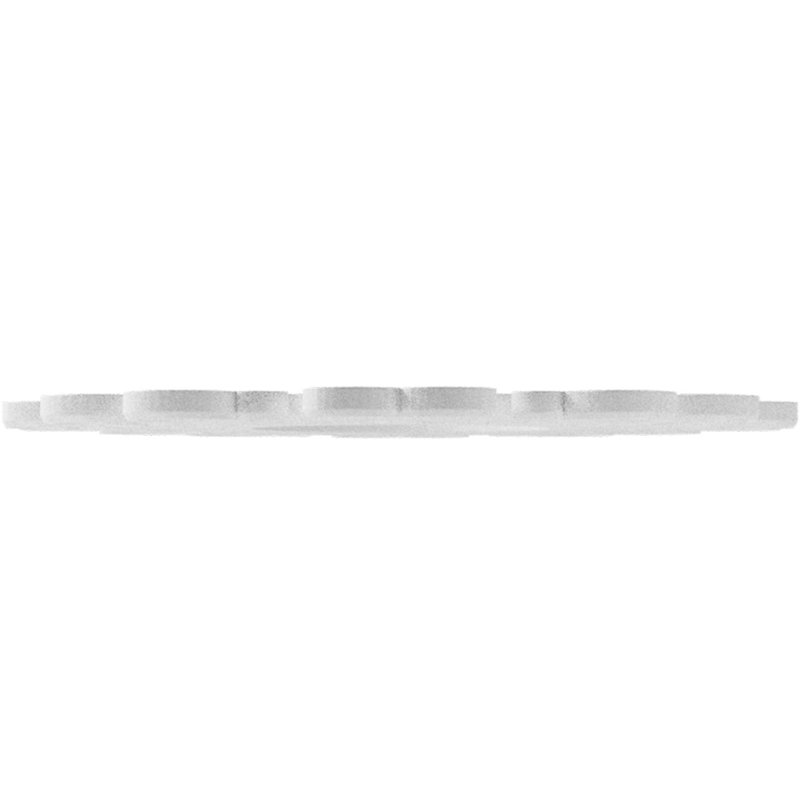 36"OD x 13 3/4"ID x 1"P Reims Architectural Grade PVC Pierced Ceiling Medallion, 36" H x 36" W x 1" D, Unfinished