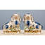 Small Staffordshire Bunny Hares Figurine-427752964-427752965