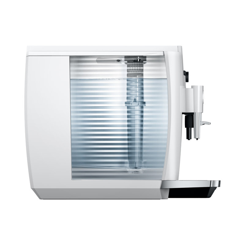 JURA E4 Fully Automatic Coffee & Espresso Machine, Piano White