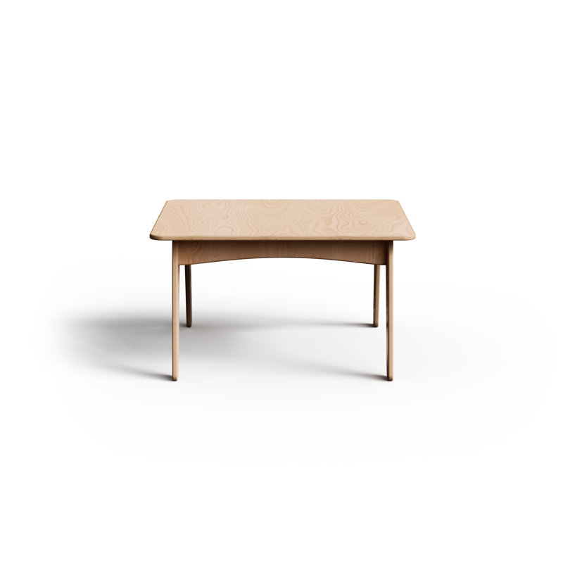 Table carrée Montessori, H 20 po x L 36 po x l 36 po